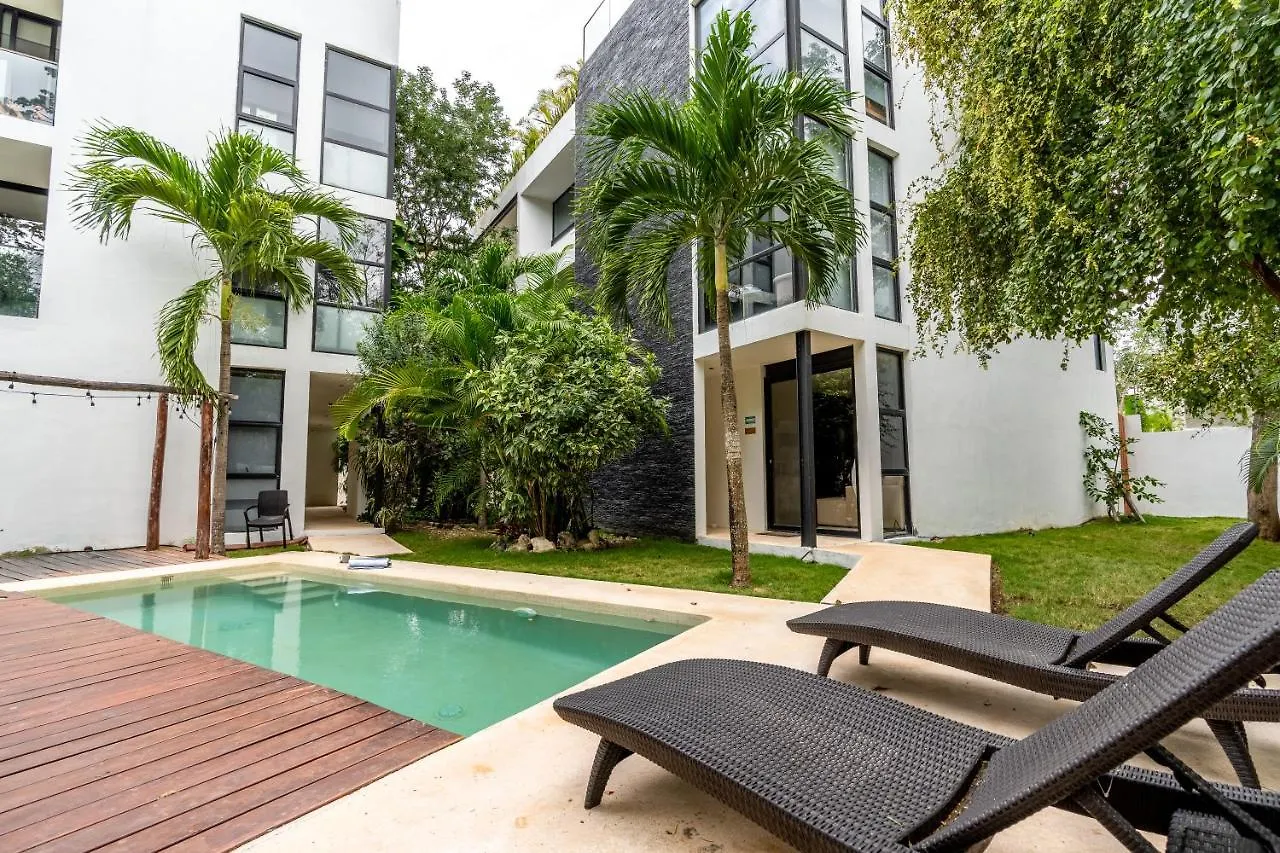 Loft Laurel Plunge Pool , Wifi, A/C, Parking Apartamento Tulum México